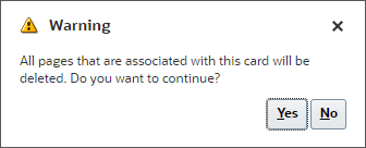 Remove Warning